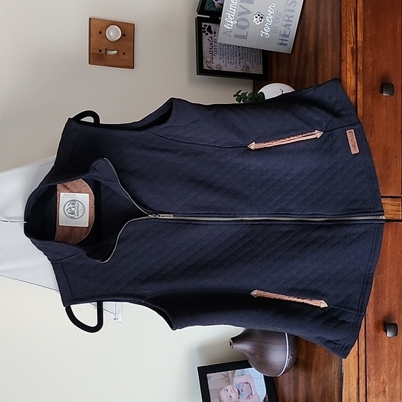 Women's, MarleyLilly, Vest, Sz. Large, Black - Picture 1 of 8